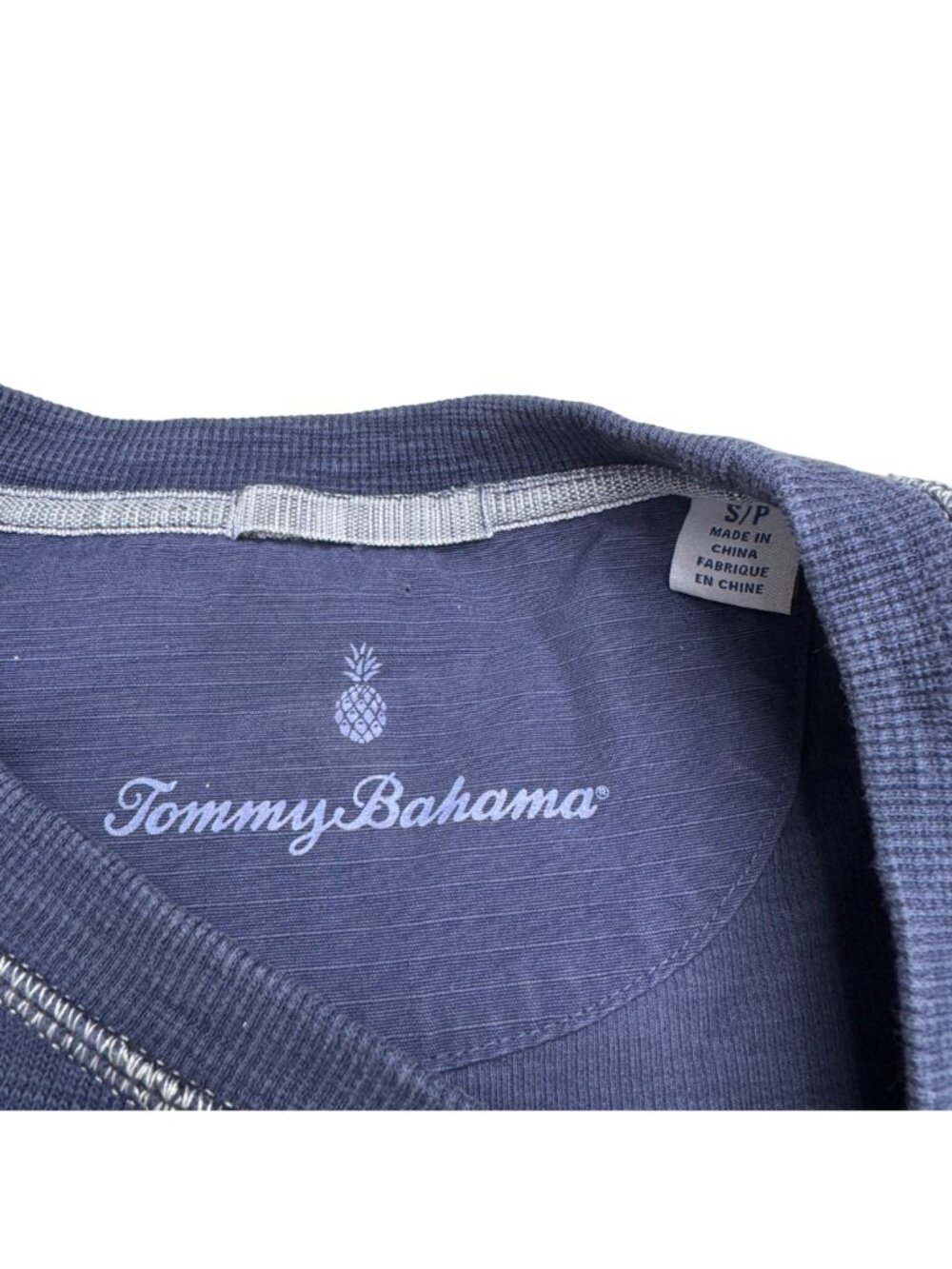 Tommy Bahama Tobago Bay Men's LS Crewneck Pullover Tee Pima Cotton Blend, Sz S - Picture 6 of 8